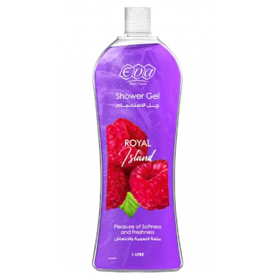 EVA SKIN CARE SHOWER GEL ROYAL ISLAND 1 LITER